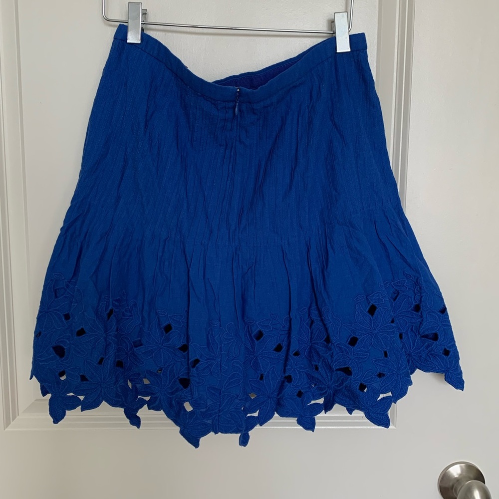 J.CREW Eyelet floral mini skirt - Picture 8 of 8